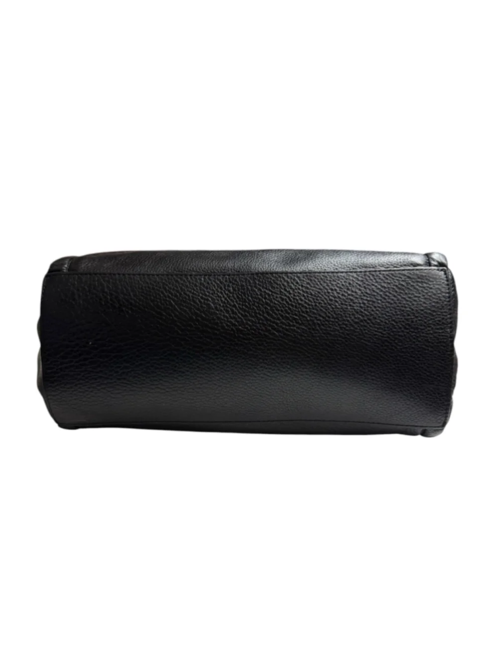 Kate Spade Soft Pebble Leather Black and Beige Bow Tote Bag
